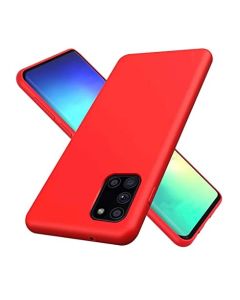 Custodia in Silicone per Samsung A31 colore Rosso