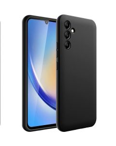 Custodia in Silicone per Samsung A34 colore Nero