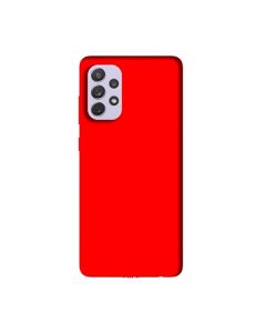 Custodia in Silicone per Samsung A72 colore Rosso