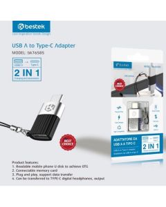 Adattatore Bestek da USB-A a Type C - BK76585