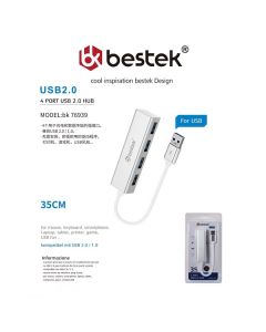 Adattatore Bestek HUB 2.0 4xUSB 2.0 - BK76939