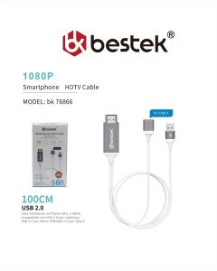 Cavo Bestek usb hdmi hdtv universale lunghezza 1 Metro