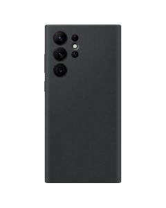 Custodia in Silicone per Samsung S22 Ultra colore Nero