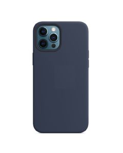 Custodia in Silicone per iPhone 12 Pro Max colore Blu