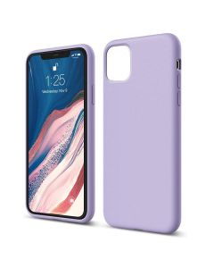 Custodia in Silicone per iPhone 12 Pro Max colore Lilla