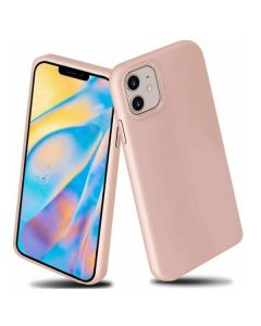 Custodia in Silicone per iPhone 12 Pro Max colore Rosa Sabbia