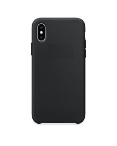 Custodia in Silicone per iPhone X / XS colore Nero