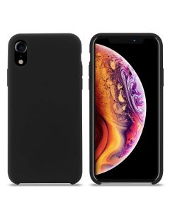 Custodia in Silicone per iPhone XR colore Nero