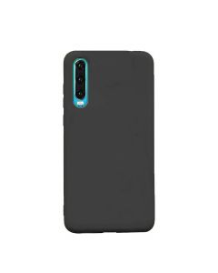 Custodia in Silicone per Samsung A70 colore Nero