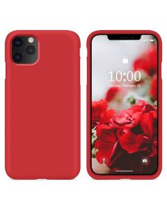 Custodia in Silicone per iPhone 11 Pro Max colore Rosso
