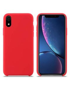Custodia in Silicone per iPhone XR colore Rosso