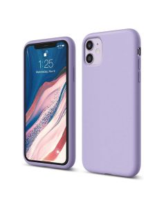 Custodia in Silicone per iPhone 11 colore Lilla