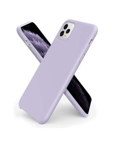 Custodia in Silicone per iPhone 11 Pro Max colore Lilla