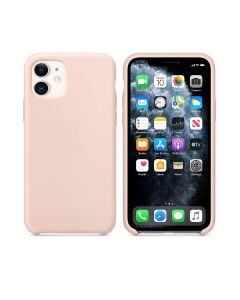 Custodia in Silicone per iPhone 11 colore Rosa Sabbia