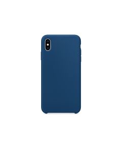 Custodia in Silicone per iPhone XR colore Blu