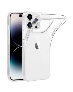 Custodia in TPU per iPhone 15 Plus trasparente