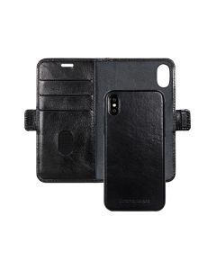 Custodia dbramante1928 Bernstorff a portafoglio con aggancio magnetico per iPhone XR - Nera