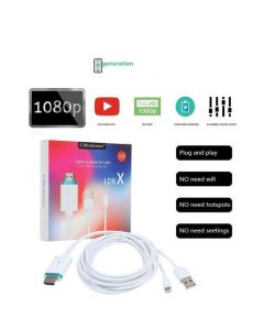 Cavo usb hdmi hdtv lightning per iphone lunghezza 2 Metri