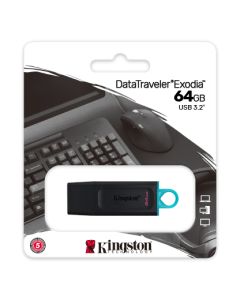 PEN DRIVE 64GB KINGSTON USB 3.2 DTX/64GB