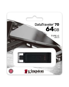 PEN DRIVE 64GB KINGSTON USB TYPE C 3.2 DT70/64GB