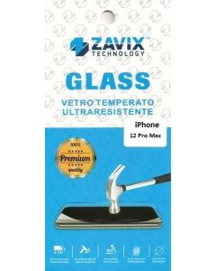 Pellicola vetro temperato per iPhone 12 Pro Max