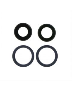 Vetro lente fotocamera posteriore iPhone 13 / 13 mini + biadesivo